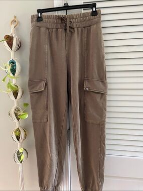 JoyLab Taupe Cargo Jogger Pants